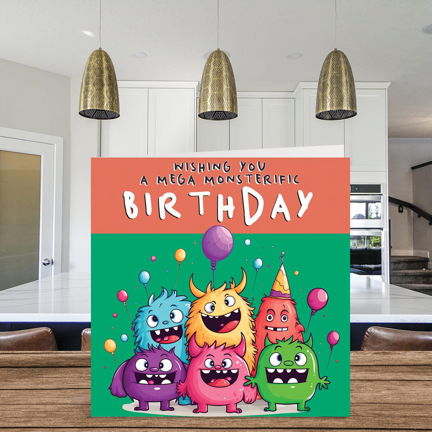 ◆オーダー用◆ダイカット HAPPY BIRTHDAY モンスター MONSTA TYRES 4本セット 225/60R18 2025年製 モンスタ TERRAIN